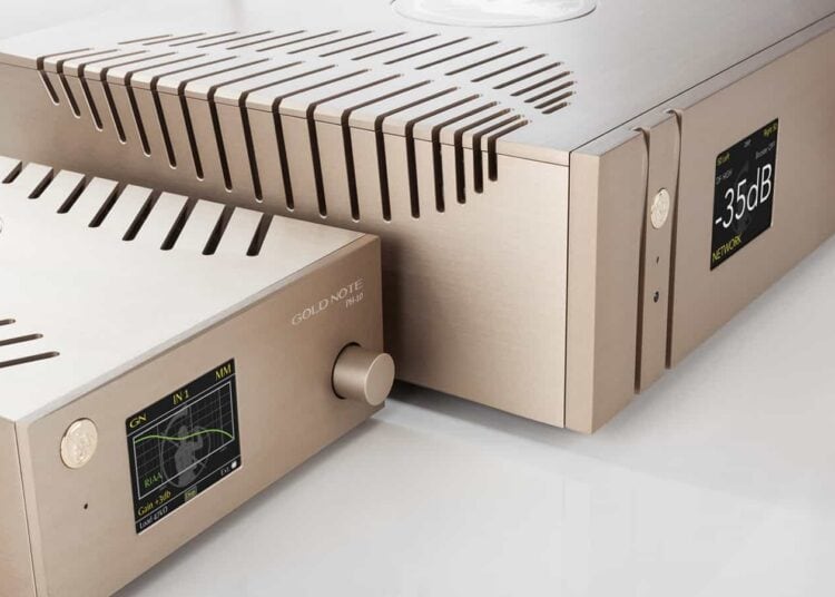 Gold Note introducing new luxurious Gold finish