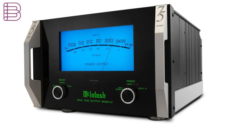 McIntosh 75th Anniversary MC2.1KW Monoblock Power Amplifier-4