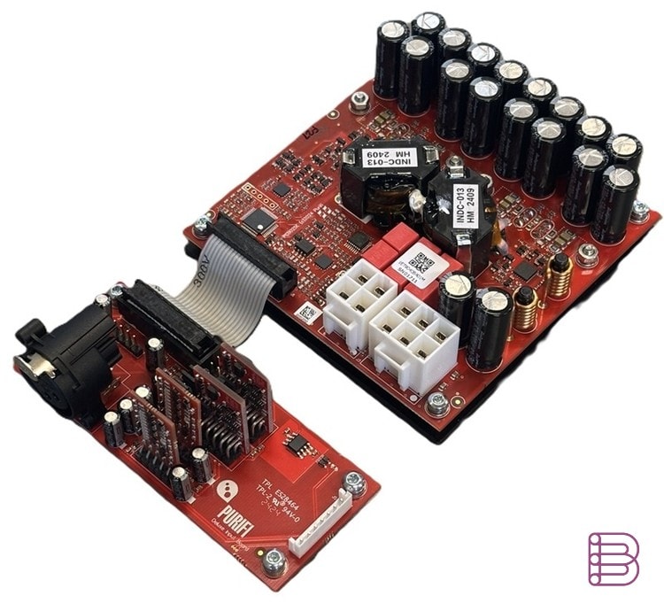 Purifi EVAL5 Mono Deluxe 1ET9040BA evaluation kit board