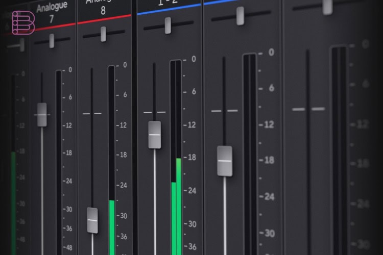 Focusrite Control 2 latency-free monitoring mixer view