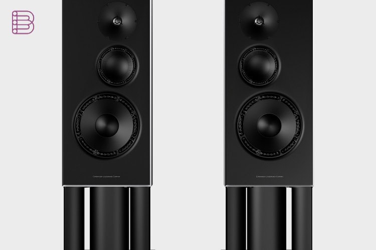 CLC Audio CLC65 loudspeaker front view in satin white