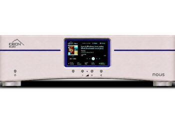IDEON Audio Nous streamer, DAC and preamplifier front view