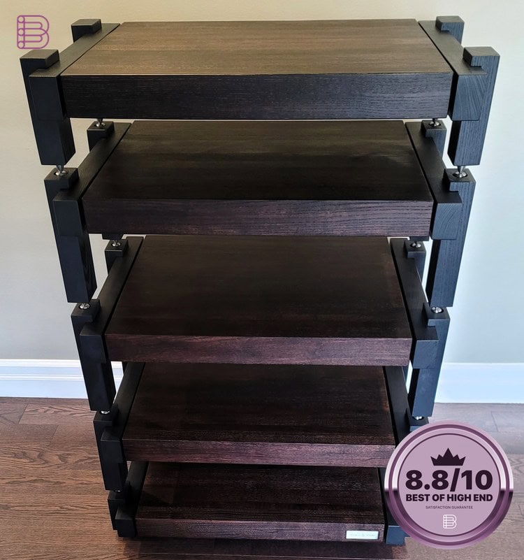 Madera Works Stack Rack empty five-shelf frame