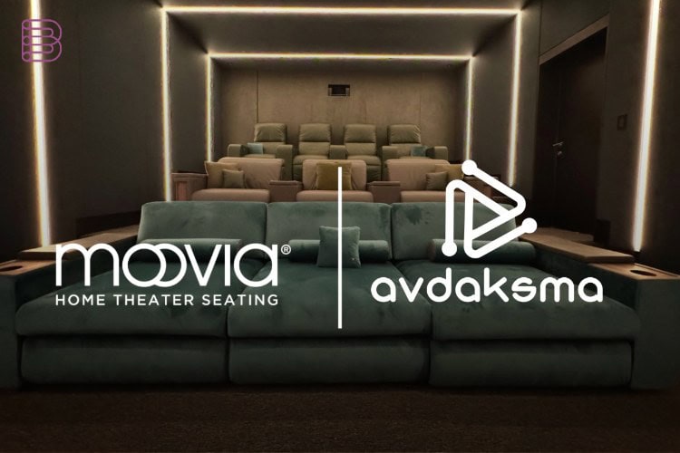 Moovia luxury cinema and media room seating at AV Daksma Mexico
