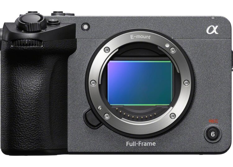 Sony FX5 full-frame Cinema Line camera front view
