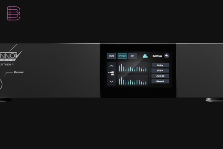 Trinnov AltitudeCI immersive audio processor front panel