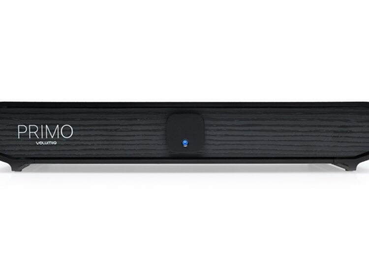 Volumio Primo V3 streaming DAC front view