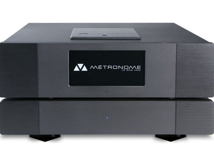 Metronome c|AQWO 2 digital-to-analog converter, black aluminium finish