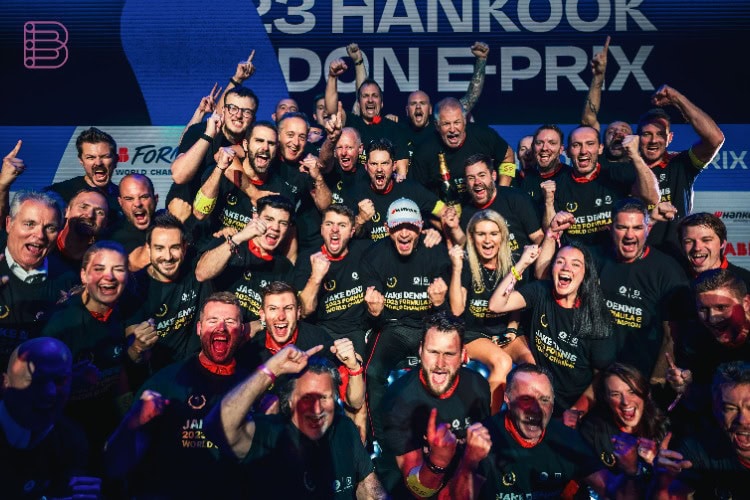 Formula E Sennheiser season celebrations
