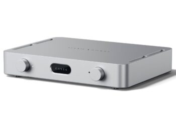 Vinnie Rossi CANTA Phono Preamplifier in silver aluminum chassis