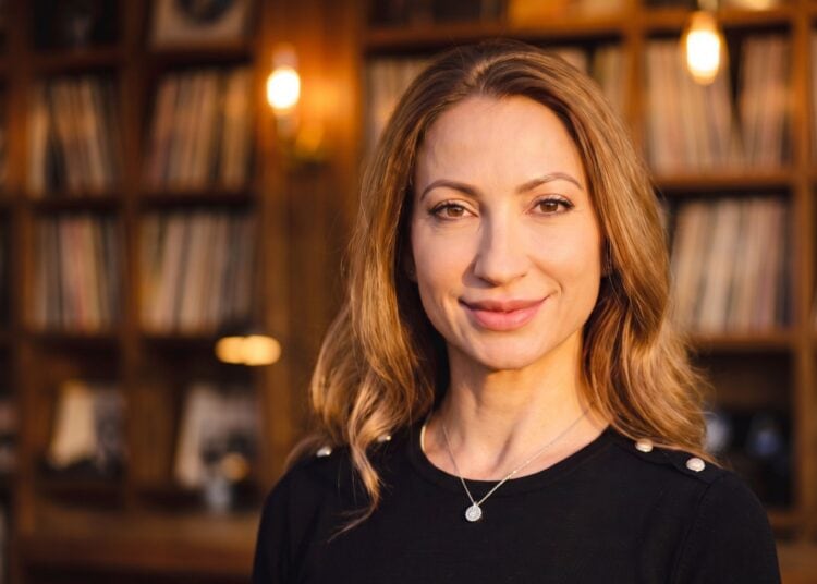 Portrait of Anca Popa, newly appointed Head of Sales EMEA for Goldring, QED and Q Acoustics at Armour Home