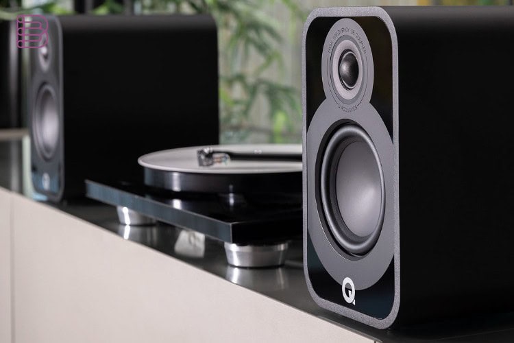 Q Acoustics loudspeakers, one of the Armour Home audio brands led by Anca Popa