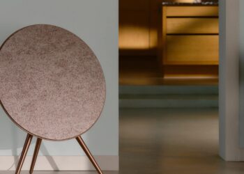 Bang & Olufsen Beosound A9 speaker in a lifestyle interior