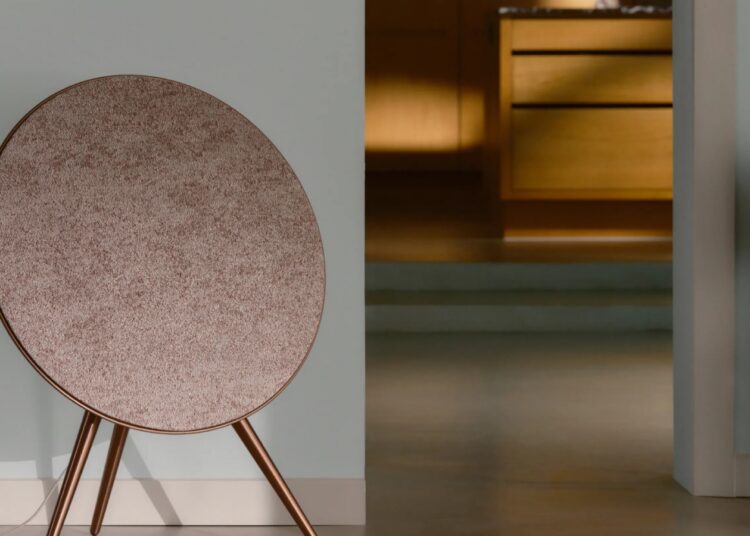 Bang & Olufsen Beosound A9 speaker in a lifestyle interior