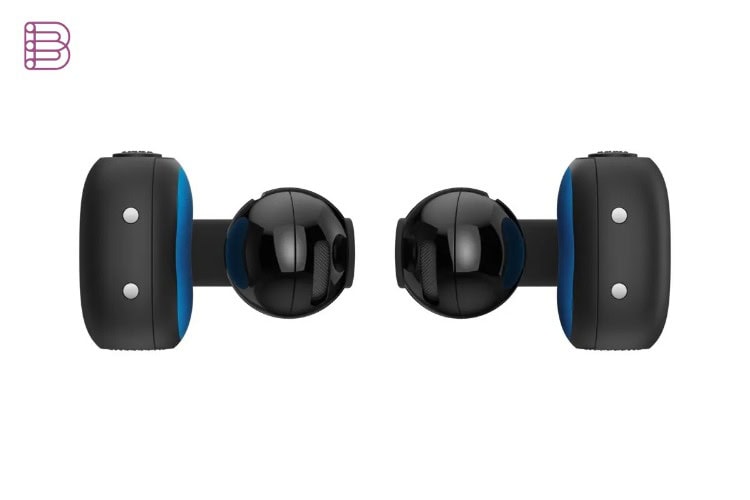 Bose Sport Open Earbuds top view showing tactile controls