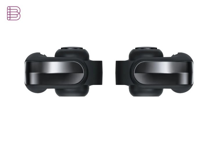 Bose Ultra Open Earbuds 2nd Gen front view with metallic cap