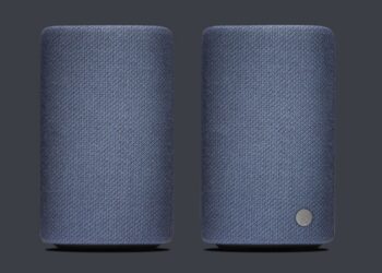 Cambridge Audio YOYO M Bluetooth speaker pair, Blue