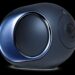 Devialet Phantom Ultimate 98dB speaker in Pulse Blue finish, angled studio shot