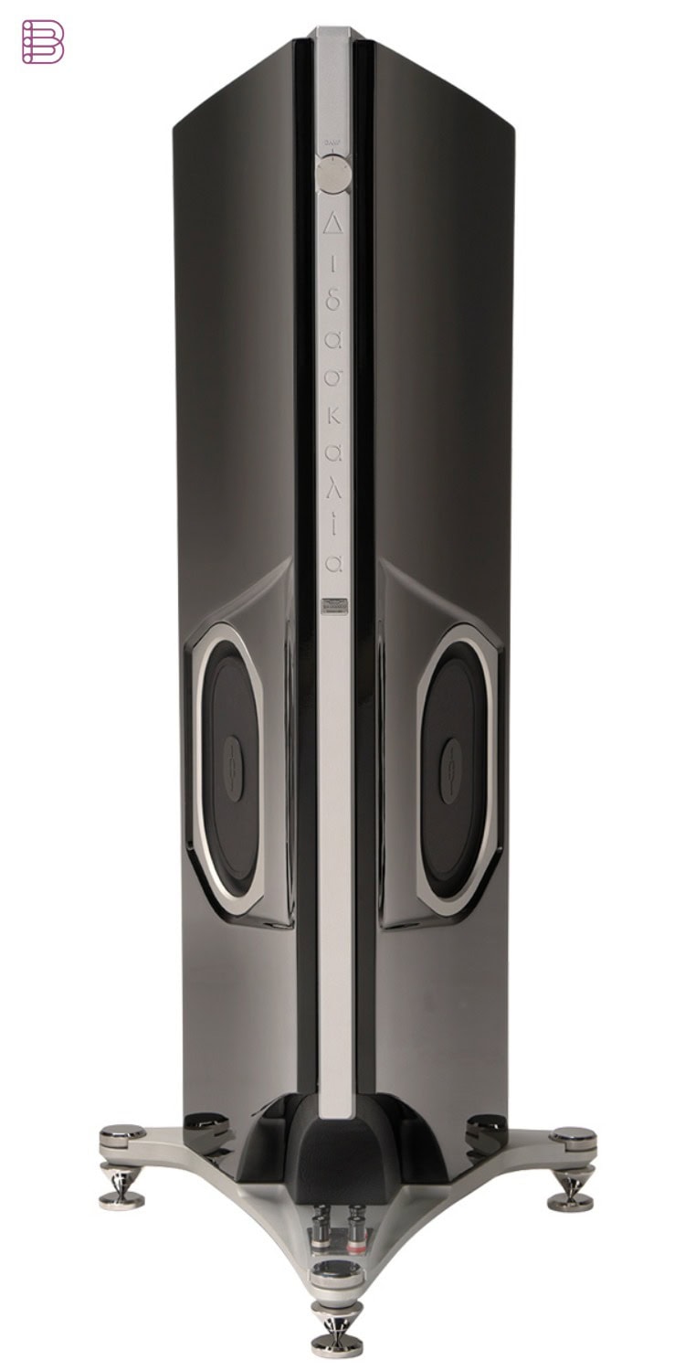Diapason Didascalìa rear view showing both side-firing passive radiators