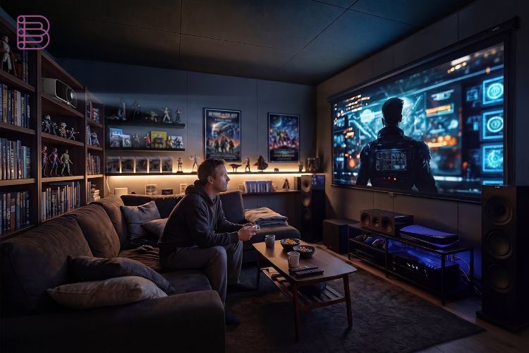 Epson EH-LS7500 short-throw 4K laser projector setup