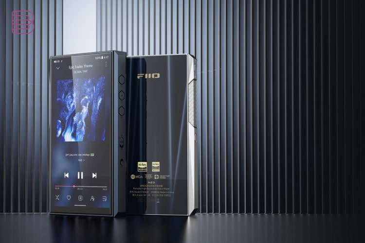 FiiO Music App v3.3.4 running on a FiiO M23 portable music player