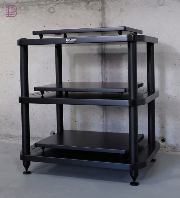 Franc Audio Modular Basic Rack in matte black finish