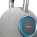 Lenco Orbita 360GY 360-degree Bluetooth speaker with kettlebell design