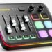 Maono G3 Audio Mixer with four physical faders and RGB lighting