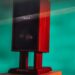 McIntosh ML1 Mk II loudspeaker on matching stand