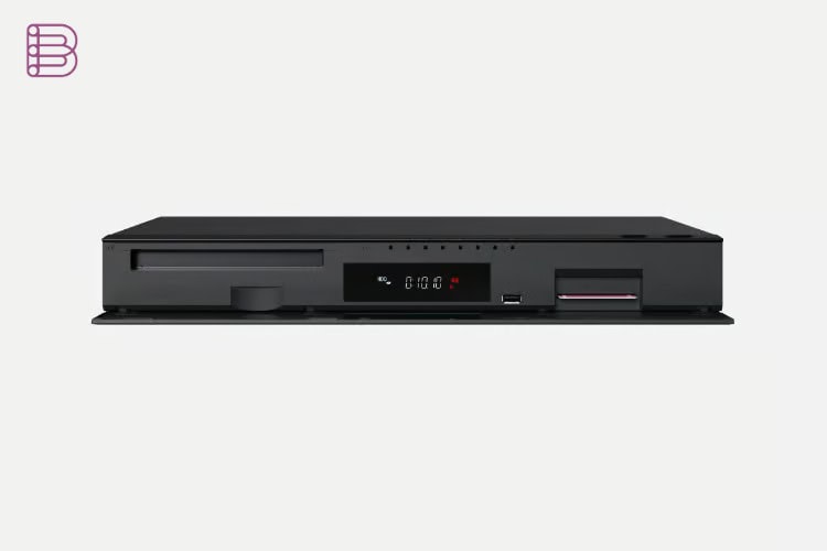 Panasonic DMR-4X1010 4K Blu-ray recorder front panel
