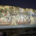 Panasonic PT-RQ35K laser projectors light up the Bayeux Tapestry on the White Cliffs of Dover with a Merci message