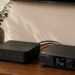 WiiM Pro Plus streamer used as an external DAC, home audio setting