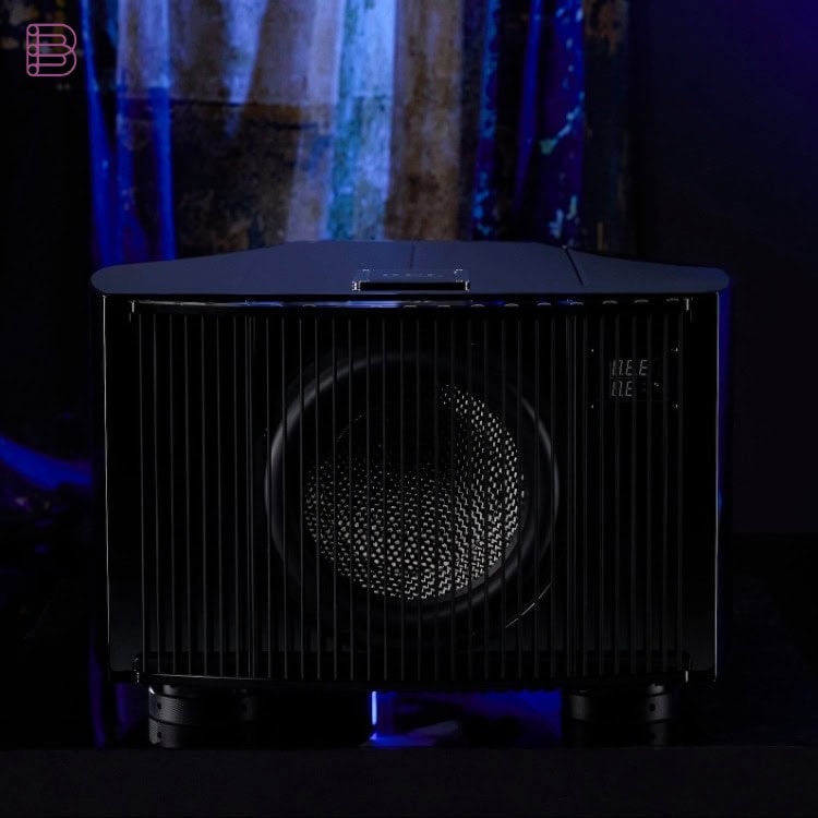 REL Reference No.36 No.35 flagship subwoofers: the No.35 front view with grille