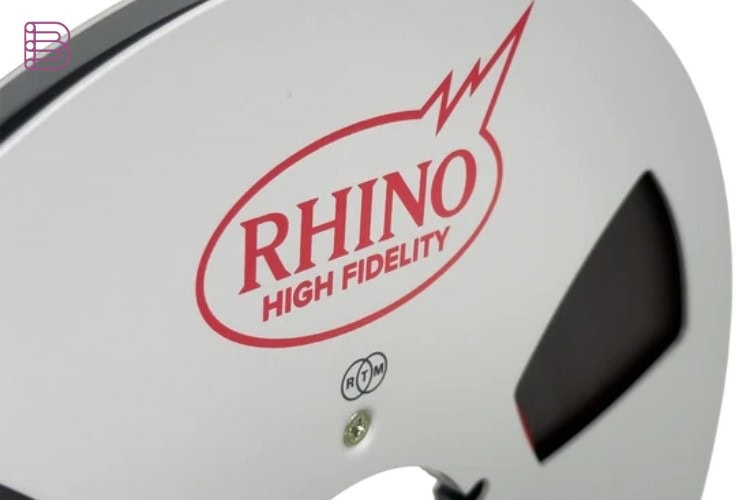 Rhino Black Sabbath R2R tape stock close-up
