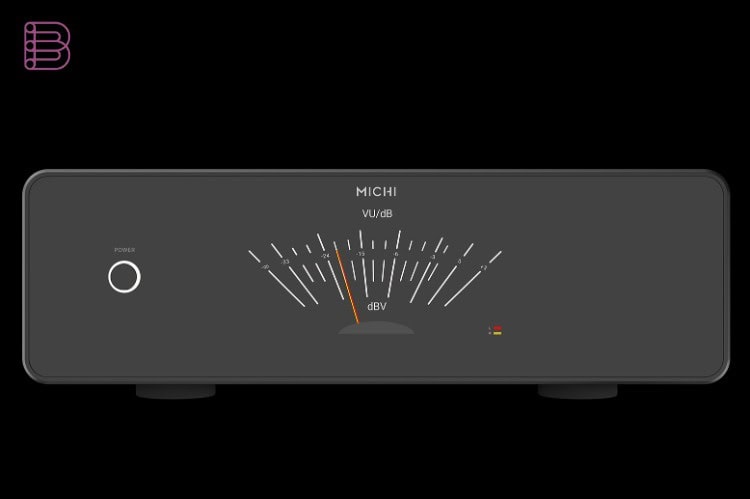 Rotel P430 S430 power amplifier VU meter front panel