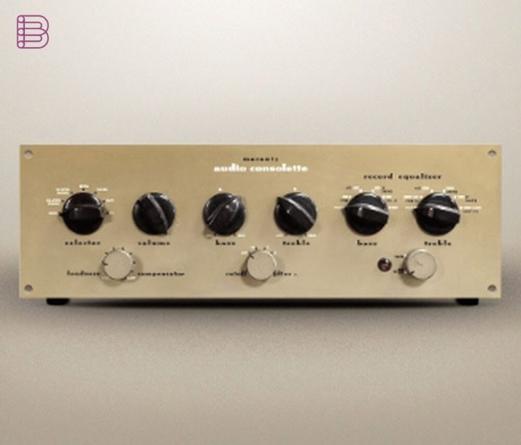 Marantz Audio Consolette, the preamplifier Saul Marantz built in 1953
