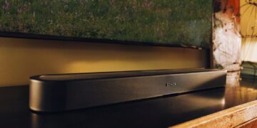 Sonos Beam Ultra soundbar in a living room home theater setup