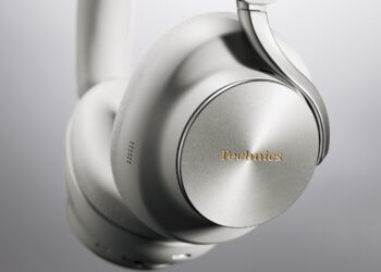 Technics EAH-A1000 flagship wireless over-ear headphones in silver finish