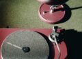 Technics SL-40CBTFH Fritz Hansen limited edition turntable with matching desk lamp