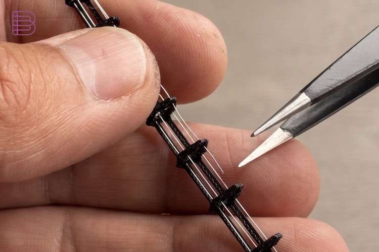 Transrotor in-akustik TRA 9 tonearm AIR wiring assembly detail