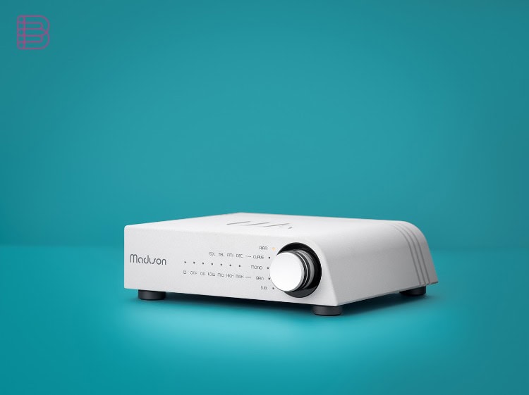 Wattson Audio Madison Phono phono stage side view