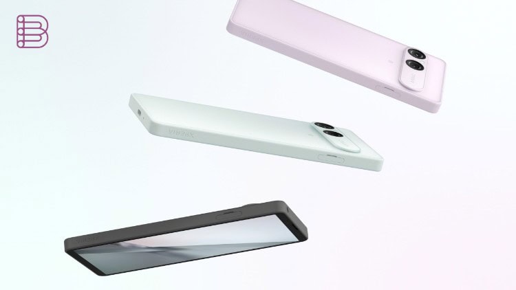 Sony WH-CH530 launch offer: the Xperia 10 VIII smartphone shown in its three launch colours