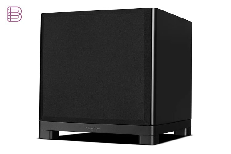 Wharfedale NOVA 12 subwoofer three-quarter angle view