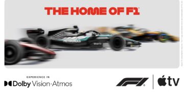 Apple TV Formula 1 coverage in Dolby Atmos and Dolby Vision