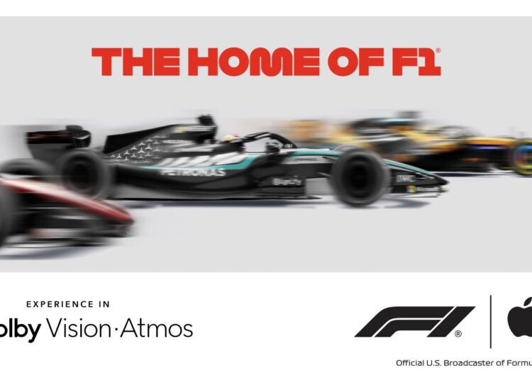 Apple TV Formula 1 coverage in Dolby Atmos and Dolby Vision