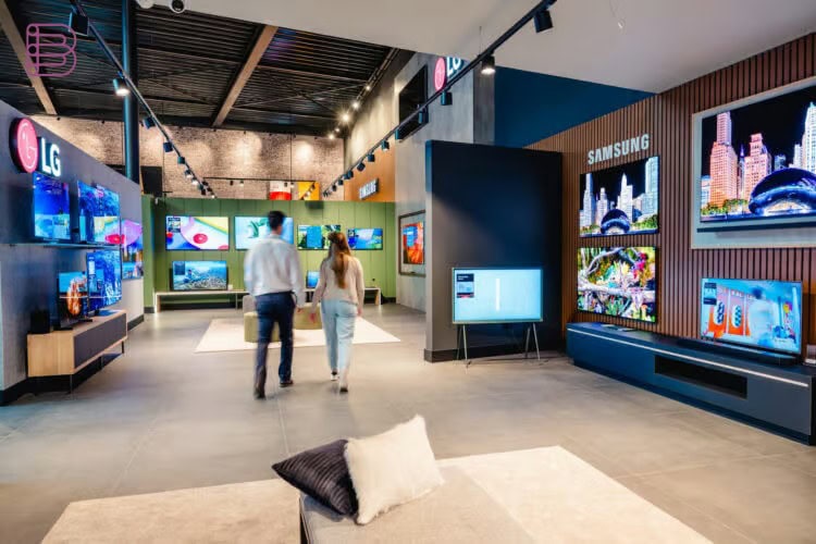 Inside the Audiomix showroom in Begijnendijk, home of the Audiomix HiFi Experience Days