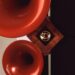 Acapella Sphäron Excalibur-style horn loudspeaker in a listening room