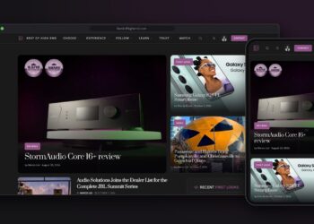 The new Best of High End website on desktop and mobile