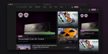 The new Best of High End website on desktop and mobile