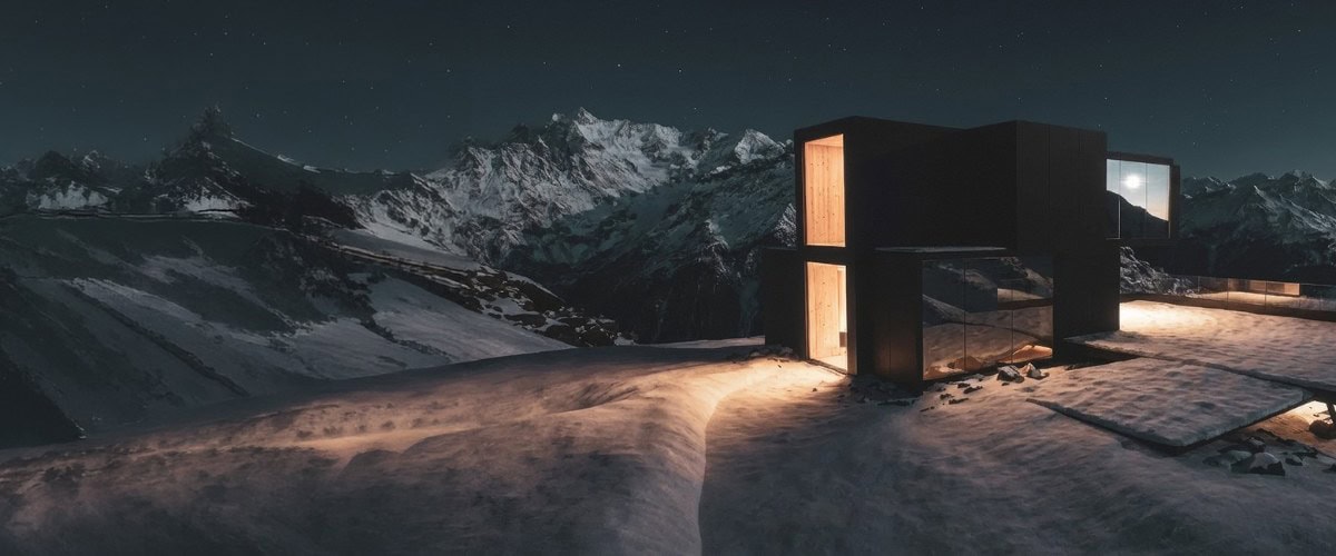 Beyerdynamic Infinity Studio set against the wider Ötztal Alps panorama above Sölden